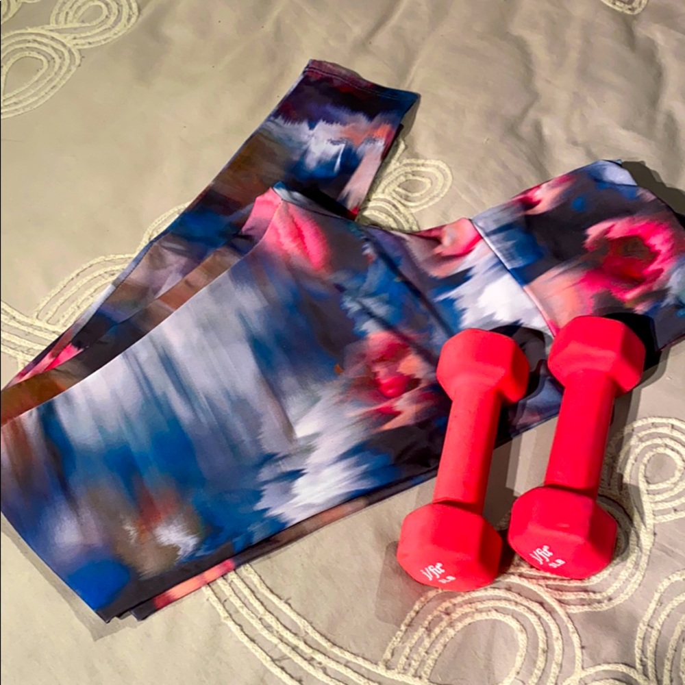 Onzie yoga legging bright floral 🌺